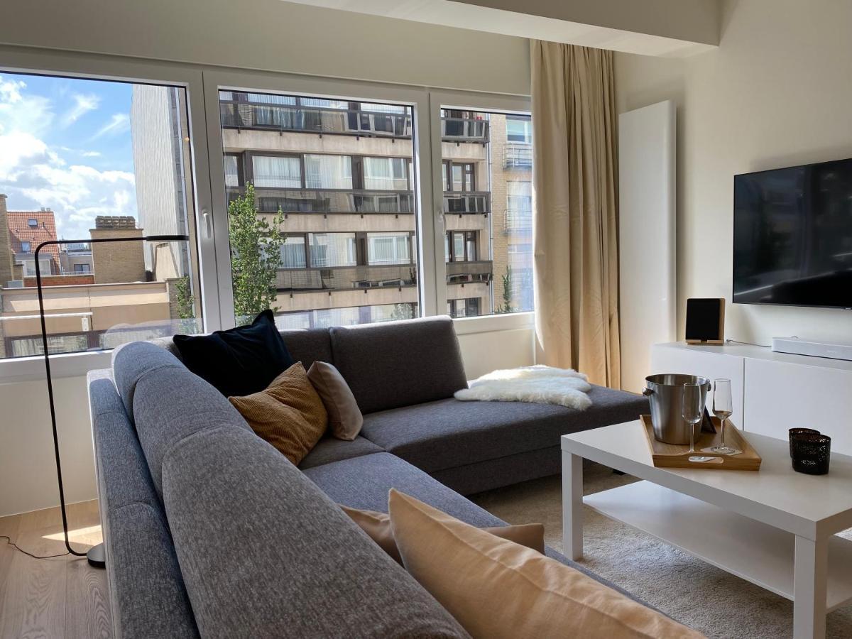 Chiara Luxueus Rustig Appartement Ostende Exterior foto